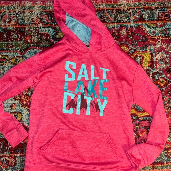 Pink Salt Lake City Hoodie - Picture 1 of 4